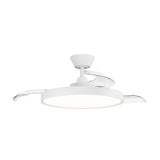 Sulion BOMBAY WIFI ceiling fan white retractable blades light 72150