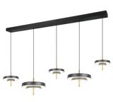 Trio Keaton Lámpara de techo colgante 5 luces CCT regulable 340210580