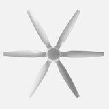 Fabrilamp Otto Ventilador DC 24W níquel 6 aspas regulable 167cm CCT mando 158691663