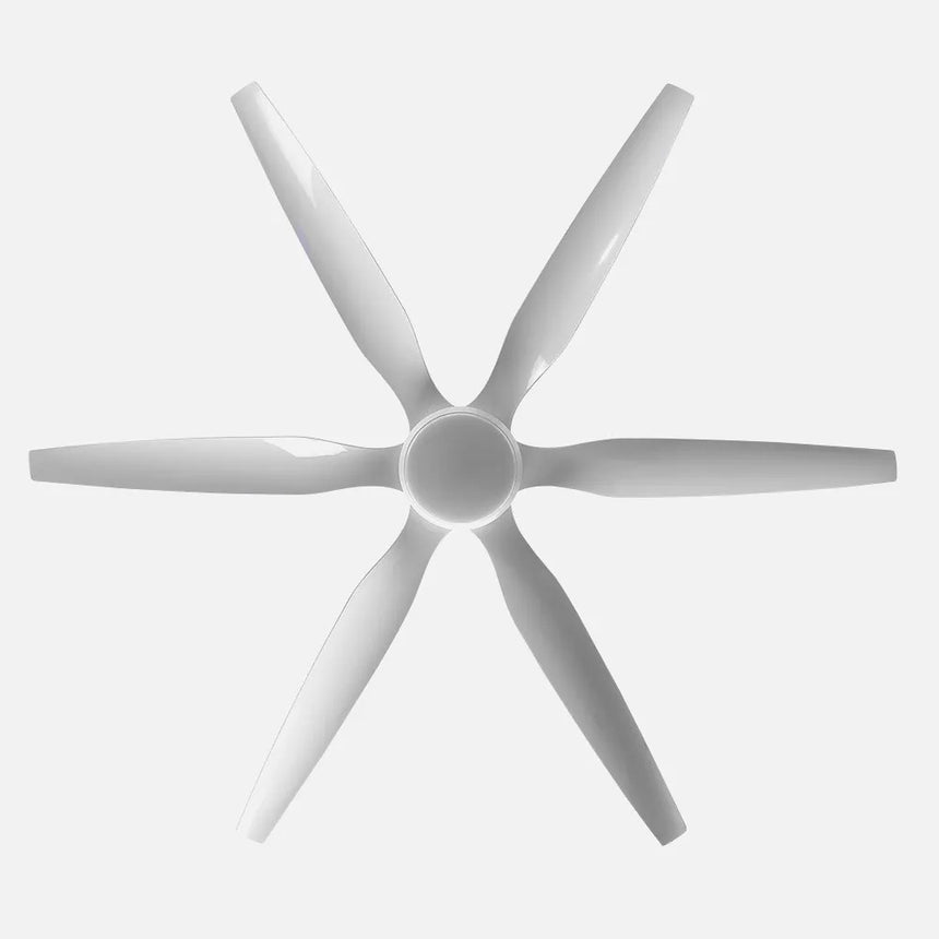 Fabrilamp Otto Ventilador DC 24W níquel 6 aspas regulable 167cm CCT mando 158691663