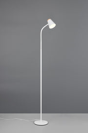 Lámpara de pie Trio Pongo LED blanco 3000K 145cm R45831101
