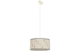 /ITE219511 JUTE COTTON CEILING LAMP 39X39X21 KNOT