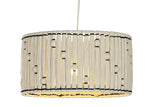 /ITE219511 JUTE COTTON CEILING LAMP 39X39X21 KNOT