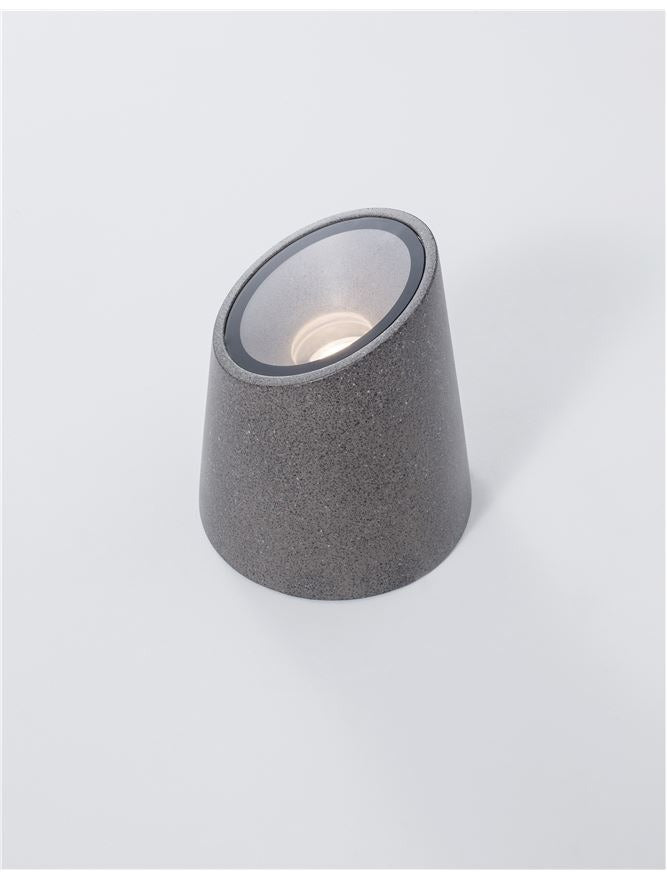 Baliza de jardín Nova Luce Fox gris LED GU10 IP65 9470581