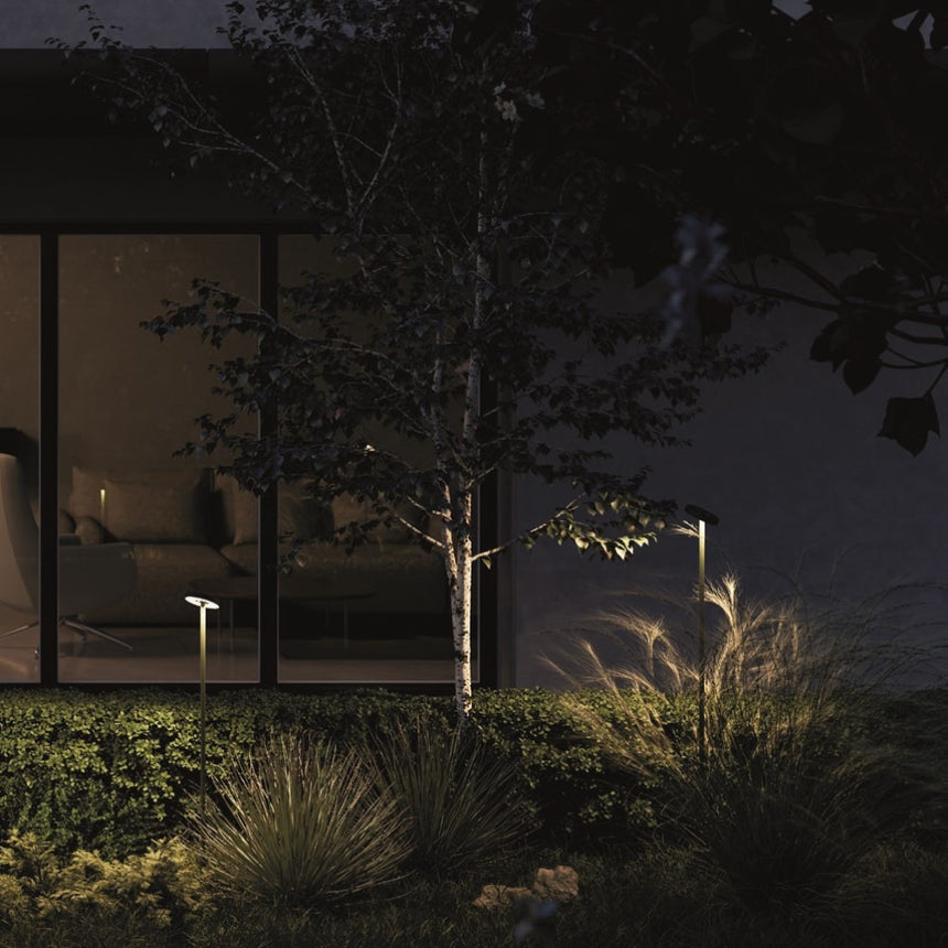 Redo Elfic 900 Estaca/baliza de jardín 90cm LED 3000K gris oscuro 90464 - imagen 4