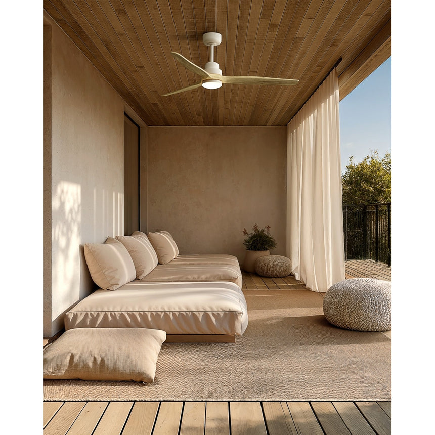 Sulion Outdoor ceiling fan BALCONY XL wood 2181691