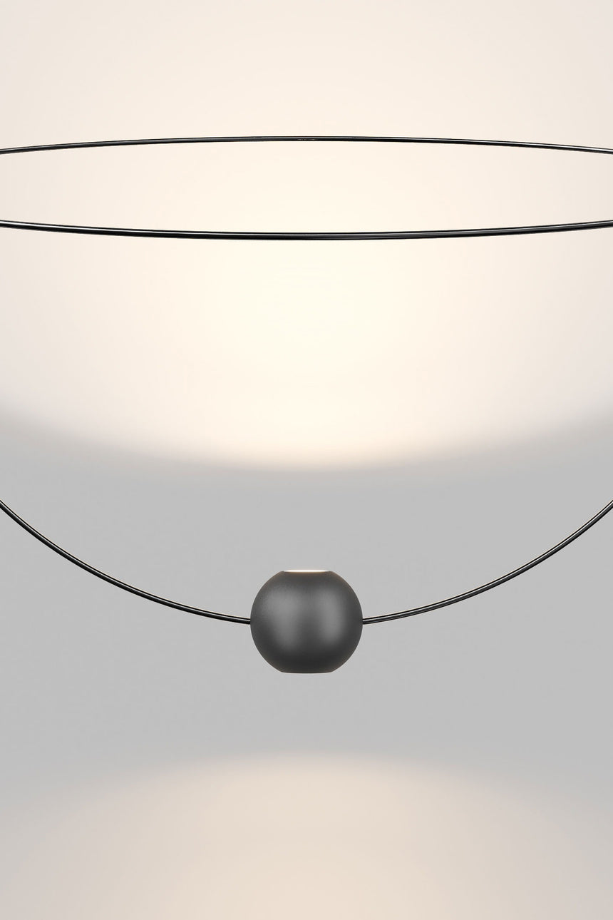 Lodes Lámpara colgante Elara Large negro LED 3000K 20622-2230