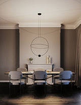 Lodes Lámpara colgante Elara Large negro LED 3000K 20622-2230