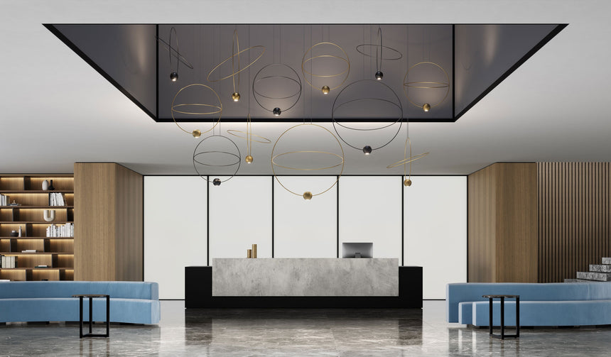 Lodes Lámpara colgante Elara Large negro LED 3000K 20622-2230