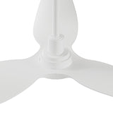 Ventilador de techo sin luz IVY NEO blanco 3 aspas 100cm (mando y driver) 2248578