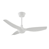 Ventilador de techo con luz focal Sulion Ivy Neo blanco 100cm apto exterior CCT IP44 2249216