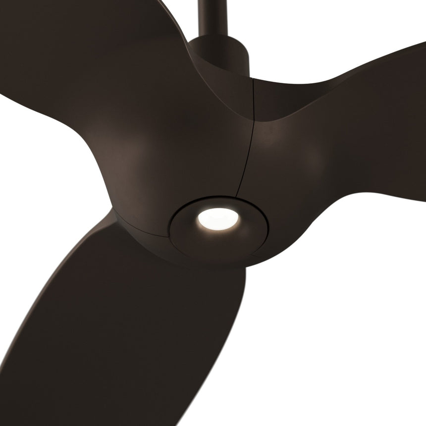 Ventilador de techo con luz Sulion Ivy Neo 132cm LED marrón motor DC CCT regulable — vista 8