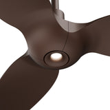 Ventilador de techo con luz Sulion Ivy Neo 100cm LED marrón motor DC CCT regulable — vista 8