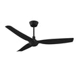 Ventilador de techo Sulion Ivy negro, mate 2214412