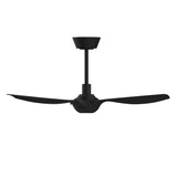 Ventilador de techo con luz Sulion Ivy Neo 100cm LED negro motor DC CCT regulable — vista 3