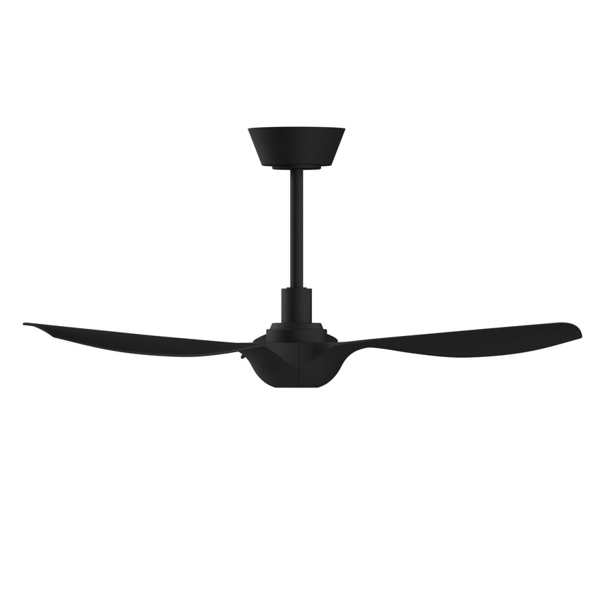 Ventilador de techo con luz Sulion Ivy Neo 100cm LED negro motor DC CCT regulable — vista 3
