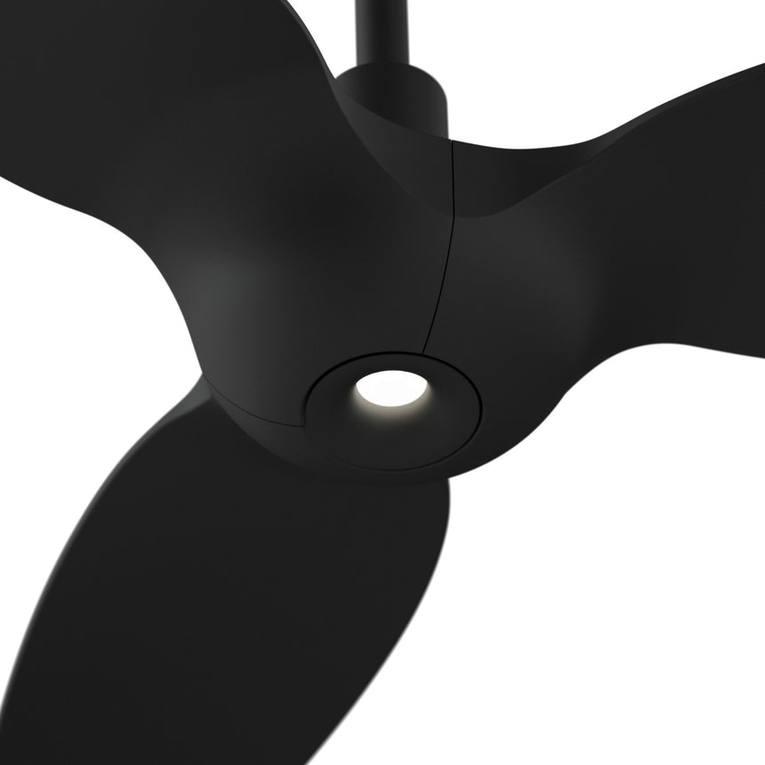 Ventilador de techo con luz Sulion Ivy Neo 100cm LED negro motor DC CCT regulable — vista 8