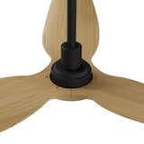 Ventilador de techo Sulion Ivy negro, mate 2211176
