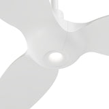 Ventilador de techo con luz focal Sulion Ivy Neo blanco 100cm apto exterior CCT IP44 2249216
