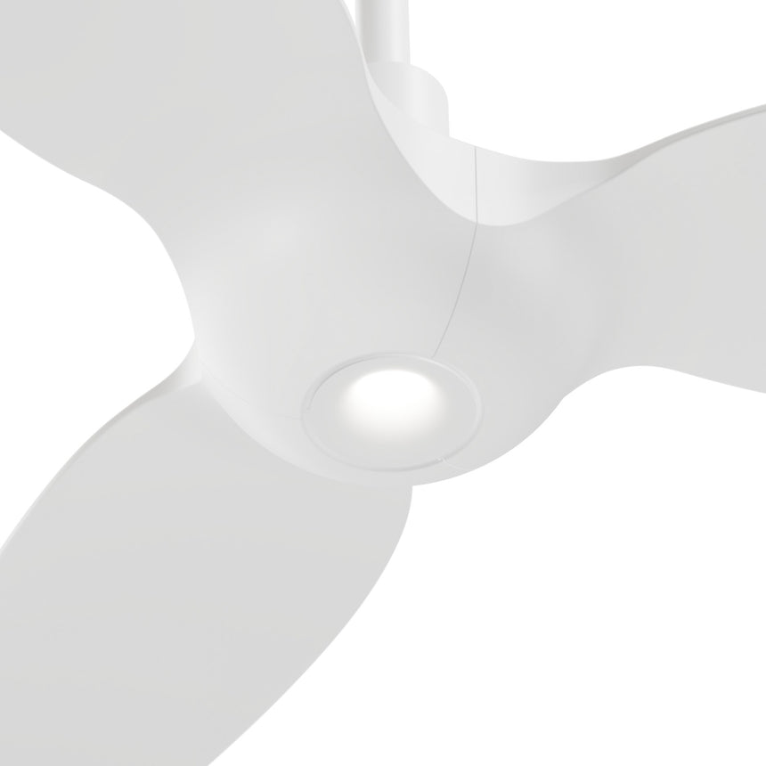 Ventilador de techo con luz focal Sulion Ivy Neo blanco 100cm apto exterior CCT IP44 2249216