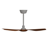 Ventilador de techo Sulion Ivy Neo 100cm blanco y madera media motor DC con mando — vista 3