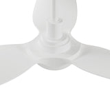 Ventilador de techo con luz focal Sulion Ivy Neo blanco 100cm apto exterior CCT IP44 2249216