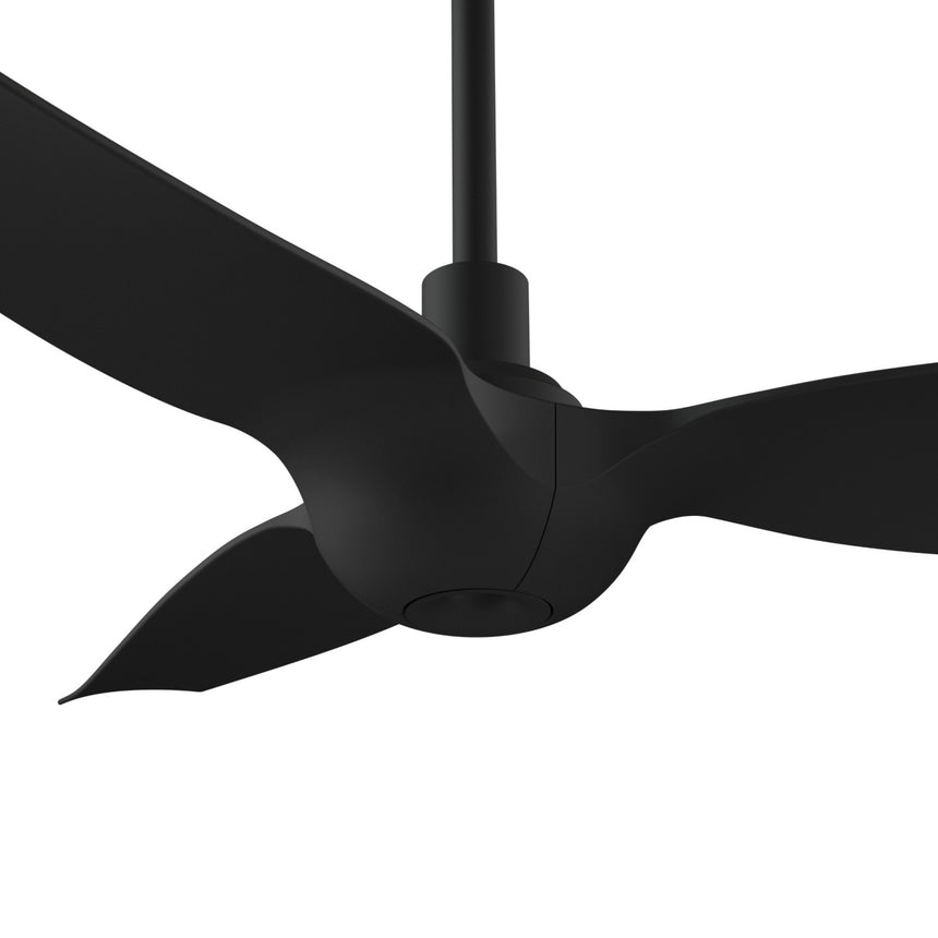 Ventilador de techo con luz Sulion Ivy Neo 100cm LED negro motor DC CCT regulable — vista 4
