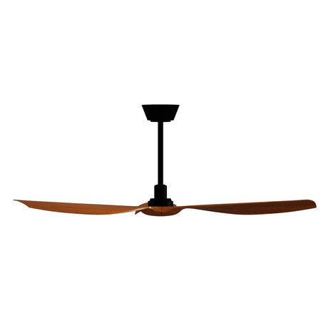 Ventilador de techo Sulion Ivy Neo 132cm negro y madera media motor DC con mando — vista 3