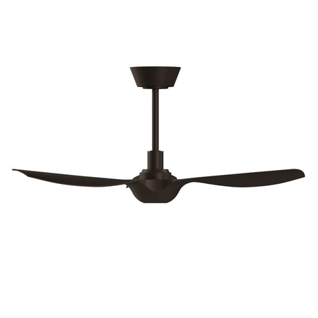 Ventilador de techo con luz Sulion Ivy Neo 100cm LED marrón motor DC CCT regulable — vista 3