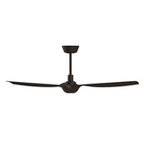 Ventilador de techo con luz Sulion Ivy Neo 132cm LED marrón motor DC CCT regulable — vista 3