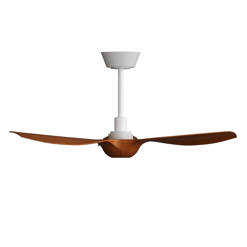 Ventilador de techo con luz Sulion Ivy Neo 100cm LED blanco y madera media motor DC — vista 3
