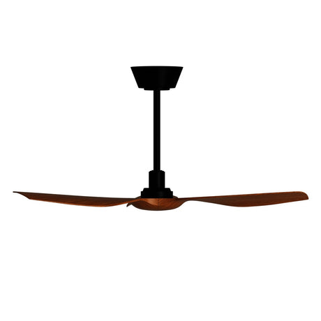 Ventilador de techo Sulion Ivy Neo 100cm negro y madera media motor DC con mando — vista 3