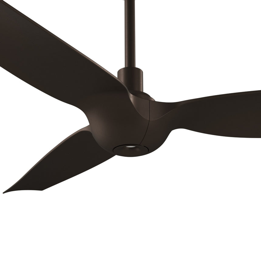 Ventilador de techo con luz Sulion Ivy Neo 132cm LED marrón motor DC CCT regulable — vista 4