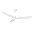 Ventilador Sulion Ivy EVO blanco palas blancas ABS DC IP44 132cm