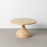 Mesita auxiliar IXIA 616495 de madera de mango natural en un interior