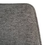Silla giratoria IXIA 617031 antracita, detalle del tejido del respaldo