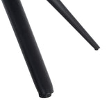 Silla giratoria IXIA 617031 antracita, detalle del apoyo de una pata