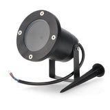 LEDME Foco jardín Ventur pincho negro GU10 7301