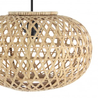 Lámpara Colgante de Bambú Ponte Ø40cm E27 Natural NV107