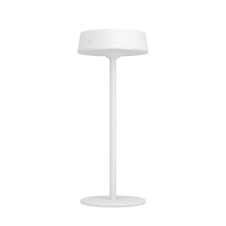 Lámpara de mesa EGLO Simeri 75877 blanca, vista frontal completa