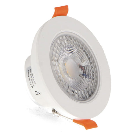 Downlight LEDME Aqua LM4165 blanco, vista frontal completa