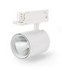 Foco trifásico LEDME Air GA3187 blanco, vista frontal completa
