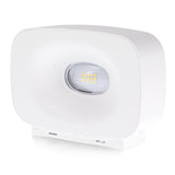Aplique solar LEDME iSG Plit GA7381 blanco, vista completa del difusor