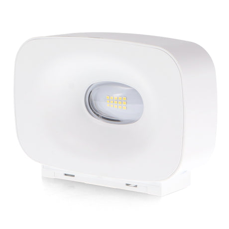 Aplique solar LEDME iSG Plit GA7381 blanco, vista completa del difusor