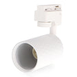 Foco de carril LEDME LM3191 Diamond blanco con cabezal orientable, vista completa