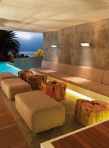 Mantra Creek 8861 blanco en terraza, ambiente oficial