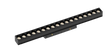 Mantra Magneto 8321 negro, módulo lineal LED de 18 W para carril magnético