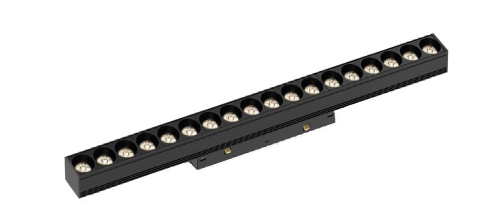 Mantra Magneto 8321 negro, módulo lineal LED de 18 W para carril magnético