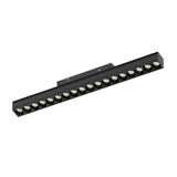 Mantra Magneto 8321 negro, módulo lineal LED de 18 W con 18 ópticas para carril magnético