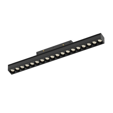 Mantra Magneto 8321 negro, módulo lineal LED de 18 W con 18 ópticas para carril magnético